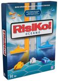 Editrice Games Risico! Ocean, 2 spellen in de box in 1, gezelschapsspellen en strategie voor familie en vrienden, bordspellen voor volwassenen en kinderen, risicouitbreiding en single-spel, 8+ jaar