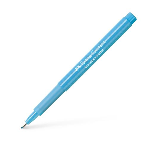 Faber-Castell 155458 - Blauw - Fijnschrijver - 1 stuk