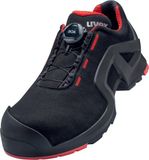 uvex 6567 6567241 Lage veiligheidsschoenen S3 Schoenmaat (EU): 41 Zwart/rood 1 paar