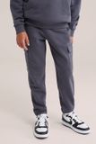 WE Fashion Jongens regular fit joggingsbroek met cargozakken