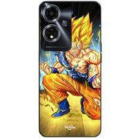 Maniacase Etui Oppo A59 5G GOKU KNEE DOWN