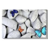Homemania Wandfoto, bloemen, natuur, voor woonkamer, slaapkamer, meerkleurig, 45 x 3 x 70 cm, HM20KNV45 x 70 – 133, polyester, hout