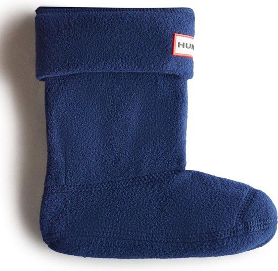 Hunter K Fleece Boot Sock Unisex Sokken - Maat XL - Navy - Kinderen - Herfst/Winter 2022