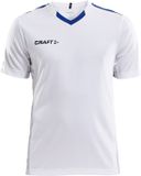 Craft T-shirt Progress Jersey Contrast White/Royal XL