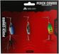 Mikado Set de 5 leurres articulés 10cm 15.5g lent coulant avec boîte