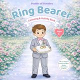 Ring Bearer Wedding Colouring & Activity Book for Kids Ages 3+: 40 Fun Pages | Colouring, Mazes & Dot-to-Dot | Kids Wedding Entertainment | Perfect Ring Bearer Gift