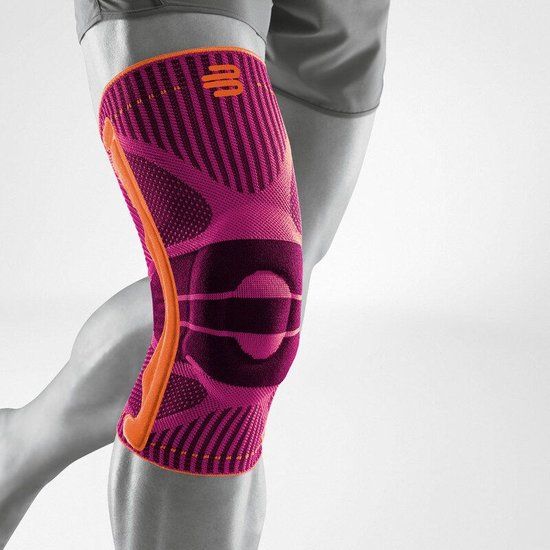 Bauerfeind Sports Knee Support Kniebrace - S - Roze