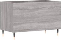 vidaXL Platenkast 74,5x38x48 cm bois traité gris chêne sonoma