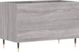 vidaXL Platenkast 74,5x38x48 cm bois traité gris chêne sonoma