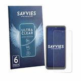 Savvies Screenprotector voor Sonim XP Pro Thermal - Folie Beschermfolie transparant 6 Stuks