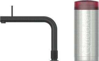 Quooker Front kokendwaterkraan - Combi reservoir - Zwart mat