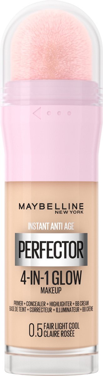 Maybelline New York - Instant Anti-Age Perfector 4-in-1 Glow - Fair Light Cool - Primer, Concealer, Highlighter en BB-Cream in één - 20 ml