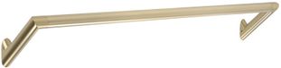 Rea Will Hanger de salle de bain Or brossé - 8,5 x 59,5 x 8 cm