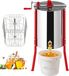 LARS360 extracteur de miel manuel pour 4 cadres de miel