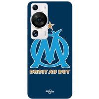 Huawei P60 Pro logo om olympique de marseille blauw Fond Maniacase