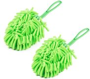 Benson Plumeau/duster - Groen - Microvezel - 29 cm