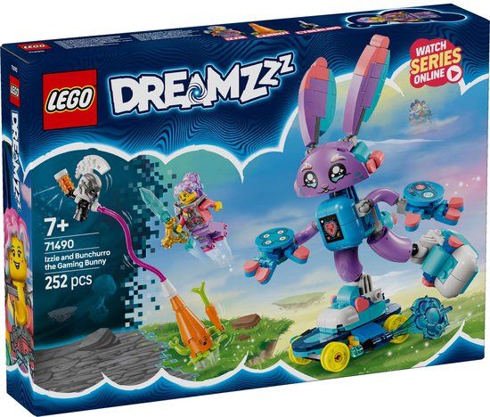 LEGO DREAMZzz Izzie en Bunchurro het gamende konijn - 71490