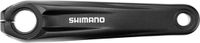 Shimano Steps E8000 E-bike Rechter Crank Zwart 165 mm