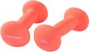 Tunturi Dumbbell set - 2 x 2,0 kg - Neopreen - Fluor Rood
