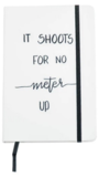 Housevitamin notitieboek It Shoots A5 - Wit