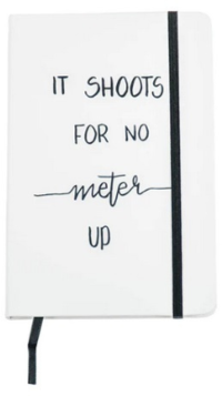 Housevitamin notitieboek It Shoots A5 - Wit