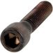 Tchc 1/4 Unc X1-1/4 Acier 12.9 Noir