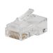 Klein Tools VDV826-703E | RJ45 CAT6 Pass-Thru gegevensstekker 50 stuks | 8P8C netwerkstekker voor LAN Ethernet-kabel | voor krimptang