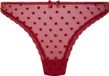 Hunkemöller Dames Lingerie String Phoebe - Rood - maat S