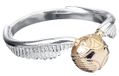 Harry Potter The Carat Shop Harry Potter Golden Snitch Zilveren Ring Small - Maat S