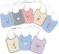 Interbaby Slabbetjes Junior 30 Cm Katoen 12 Stuks Multicolor