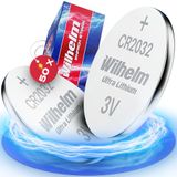 50 Wilhelm 50 x knoopcel CR2032 batterij lithium 3V CR 2032 industriële goederen
