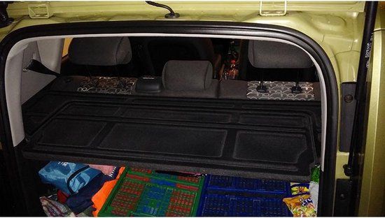 AutoStyle Hoedenplank Kia Soul 2009-2014 (2-delig) - Zwart