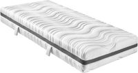 Sleepling 80 x 200 cm pocketveringmatras Comfort 130 | matras met hardheidsgraad 3 | koudschuim topper | 7 zones | Made in EU | afneembare hoes van polyester, wasbaar op 60 graden | 80 x 200 x 18 cm | wit