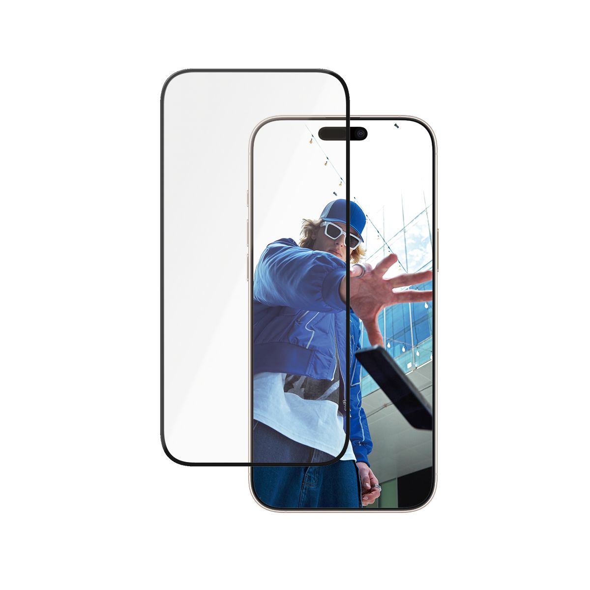 PanzerGlass Ceramic Screenprotector for Apple iPhone 16 Pro Max - Ultra-Wide Fit
