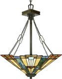 Steady Lighting Bohemian Hanglamp - Brons - Glas - E27 - 44.5cm