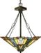 Steady Lighting Bohemian Hanglamp - Brons - Glas - E27 - 44.5cm