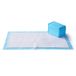 Amazon Basics Trainingspads voor honden en puppy's, lekvrij, 5-laags, met sneldrogend oppervlak, groot, set van 30, blauw