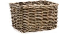 New Looxs Brisbane Medium Front Bicycle Basket - 23L - Gray Rattan