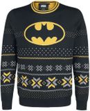 Batman Cotton Division Batman Logo Heren Christmas jumper - zwart - M