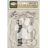 Stamperia WTK204 acryl stempel, helder, één maat