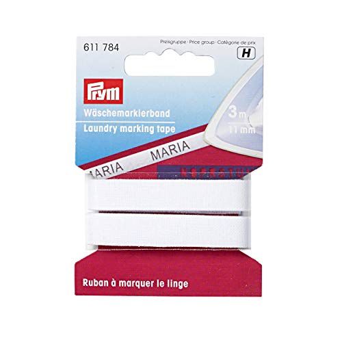 Prym Wasserij Markering Tape Opstrijkbare CO 11 mm Wit