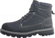 Kappa Chaussures enfants garçons bottines à lacets noir loisir
