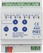 MDT KNX volet-actionneur, 4 canaux, avec mesure automatique du temps, 1 pièce.