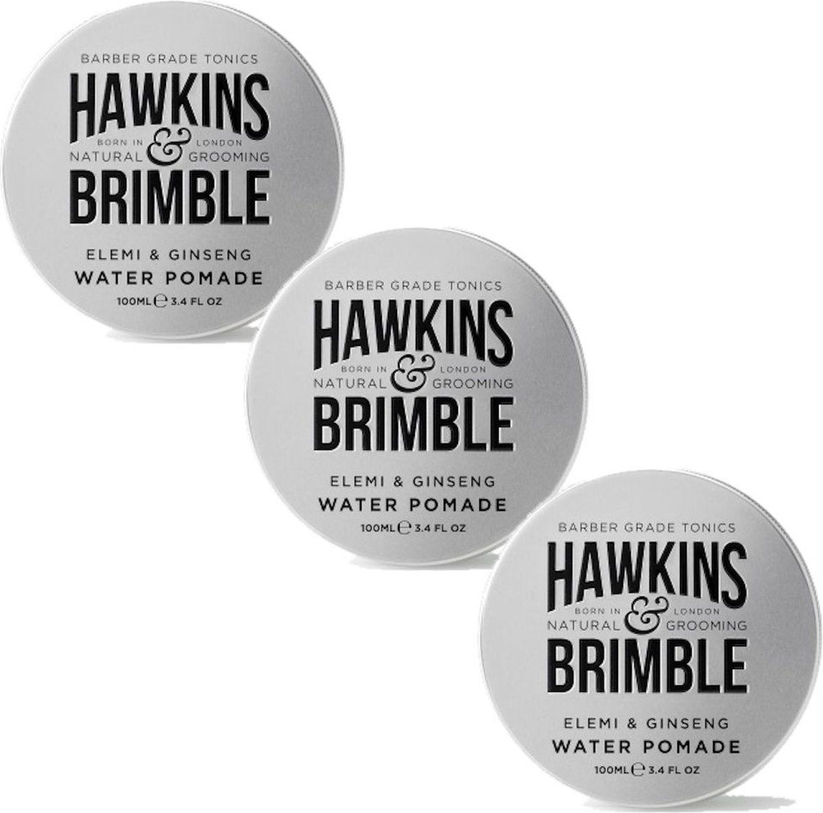 Hawkins & Brimble - Water Pomade - 3 Pak