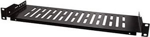 LogiLink Étagère 19" pour armoires, profondeur 150 mm, noir
