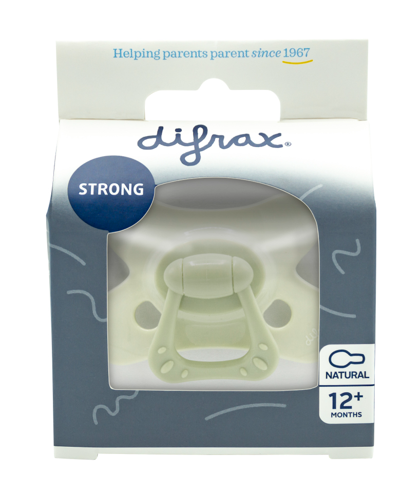 Difrax Fopspeen Natural 12+ M Lime Emerald