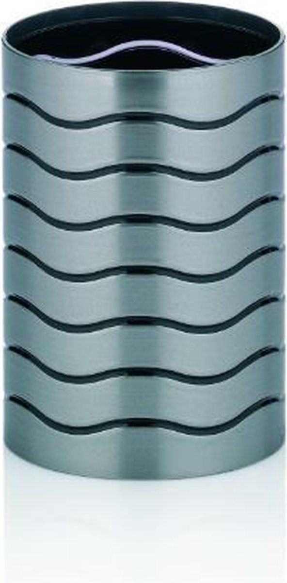 Kela Drinkbeker - Antraciet - 7.5 x 7.5 x 10.5 cm