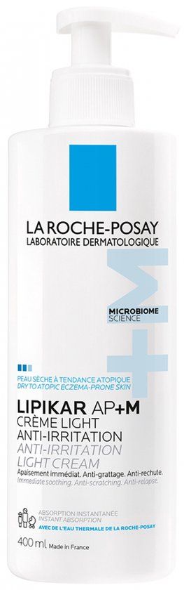 La Roche-Posay Lipikar Baume AP+M Lichte Crème - 400ml