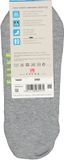 FALKE Cool Kick Unisex Footies - Grey - Size 44-45