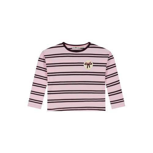 Stains&Stories gestreepte longsleeve - roze
